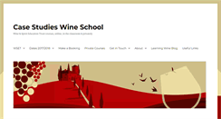 Desktop Screenshot of casestudieswineschool.co.uk