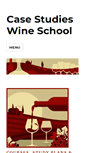Mobile Screenshot of casestudieswineschool.co.uk